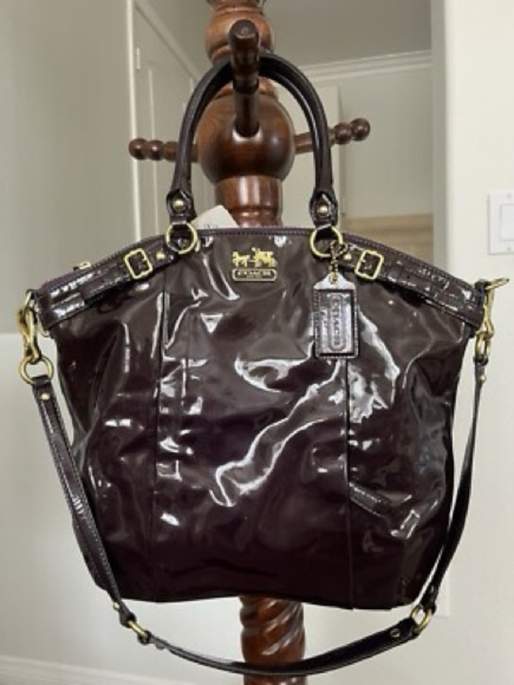 Coach Madison Lindsey Satchel